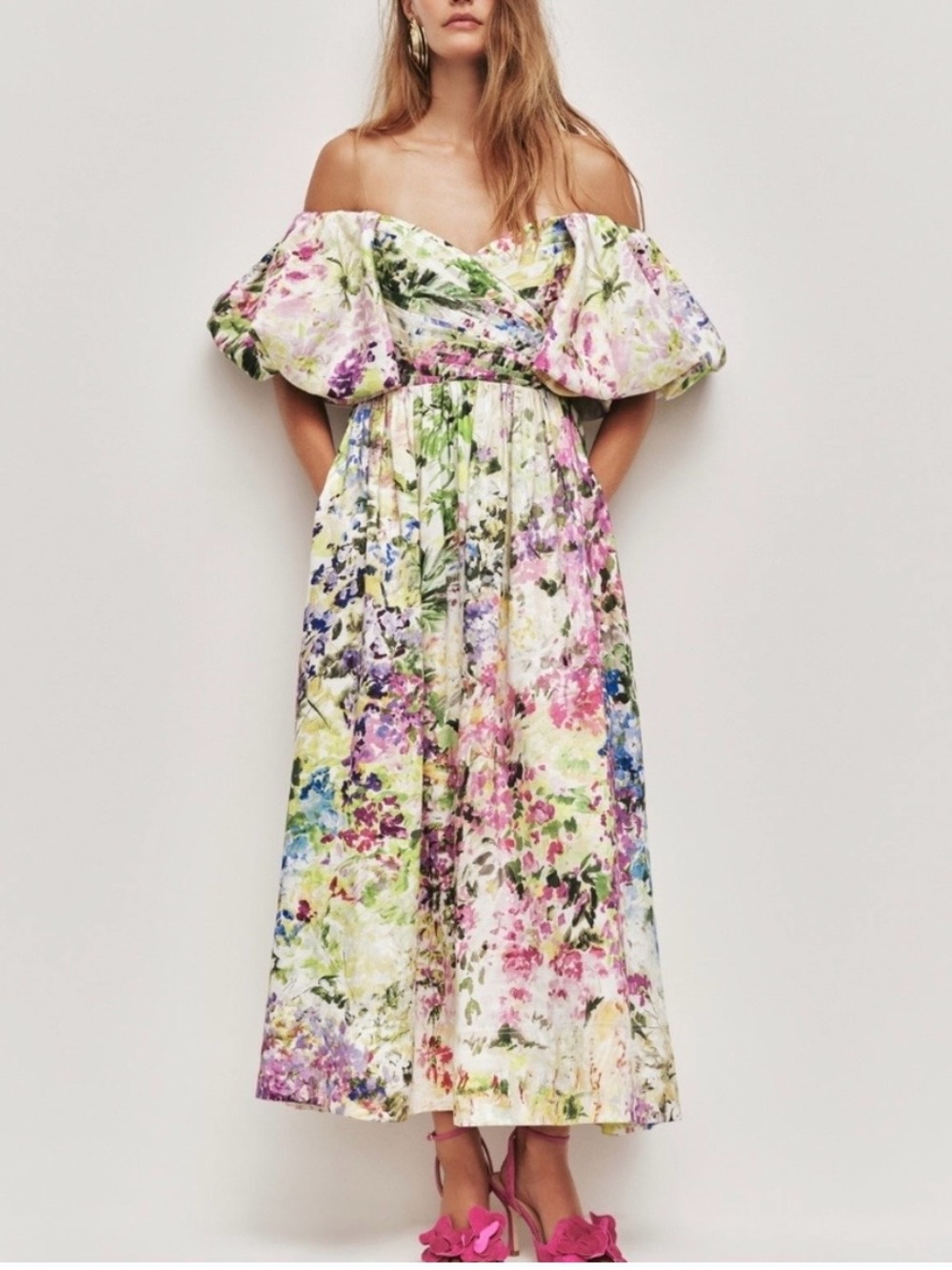 Aje Adina Midi Dress